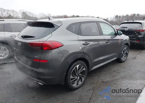 2020 Hyundai Tucson Sport z USA, uszkodzony, nr VIN KM8J3CAL9LU165382